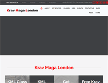 Tablet Screenshot of krav-maga-london.co.uk
